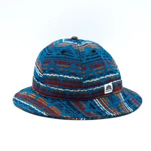 Autumn Bell Bucket Hat in Blue